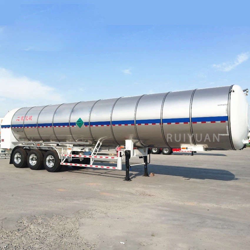 Liquid CO2 Tank Semi Trailer1