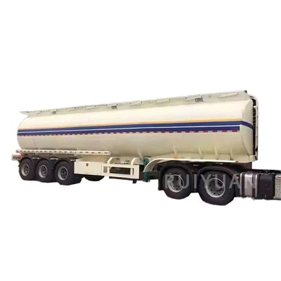 40000 literes alumínium üzemanyag -tartályos pótkocsi