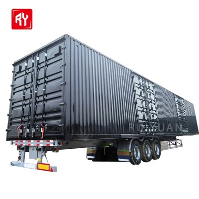 40ft Van Box félig pótkocsi