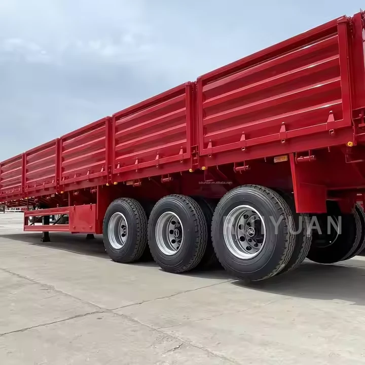 Triple Axle Side Wall Trailer